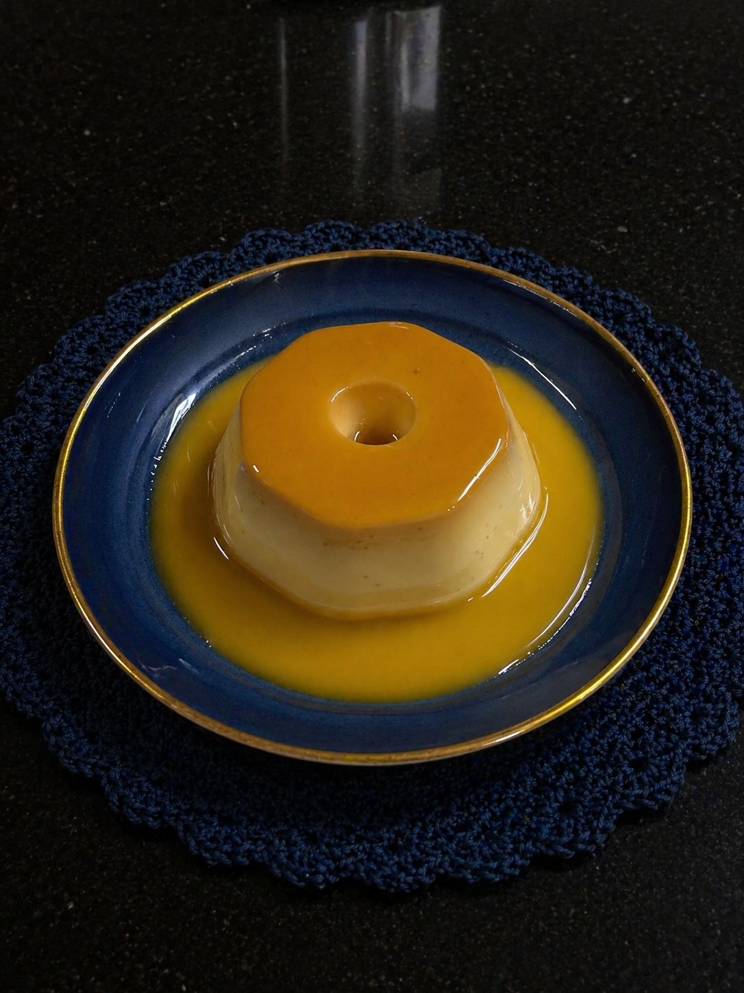 Pudim Tradicional com Baunilha